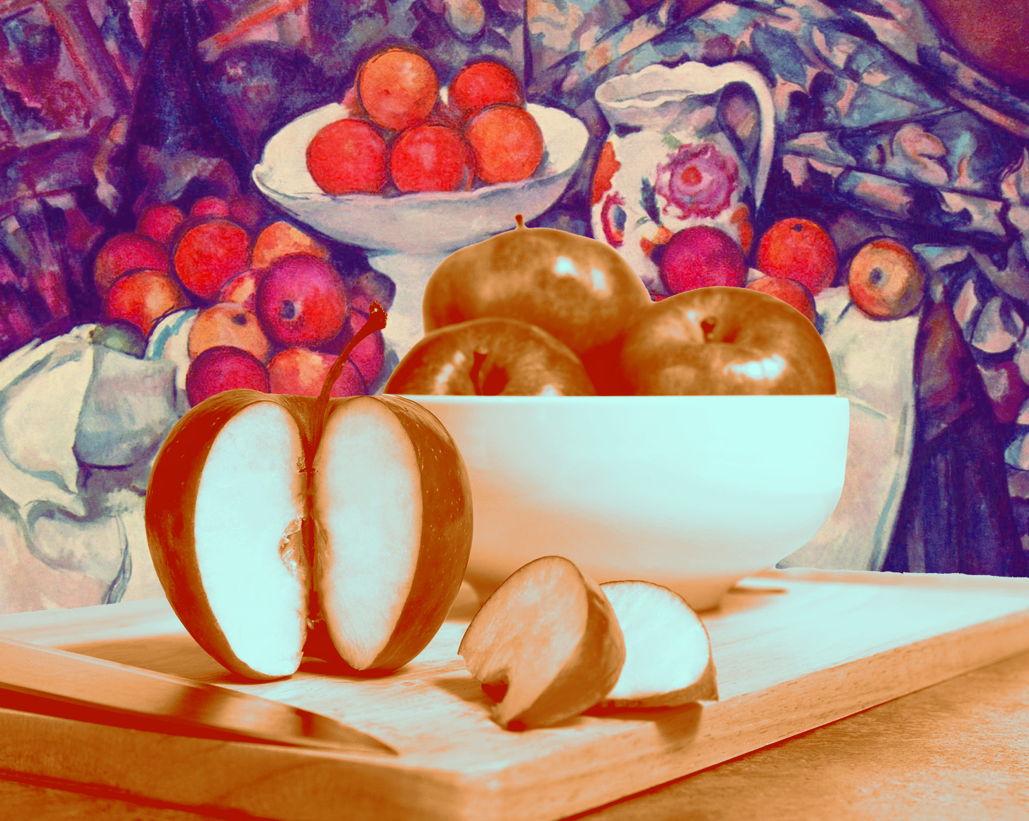 les pommes