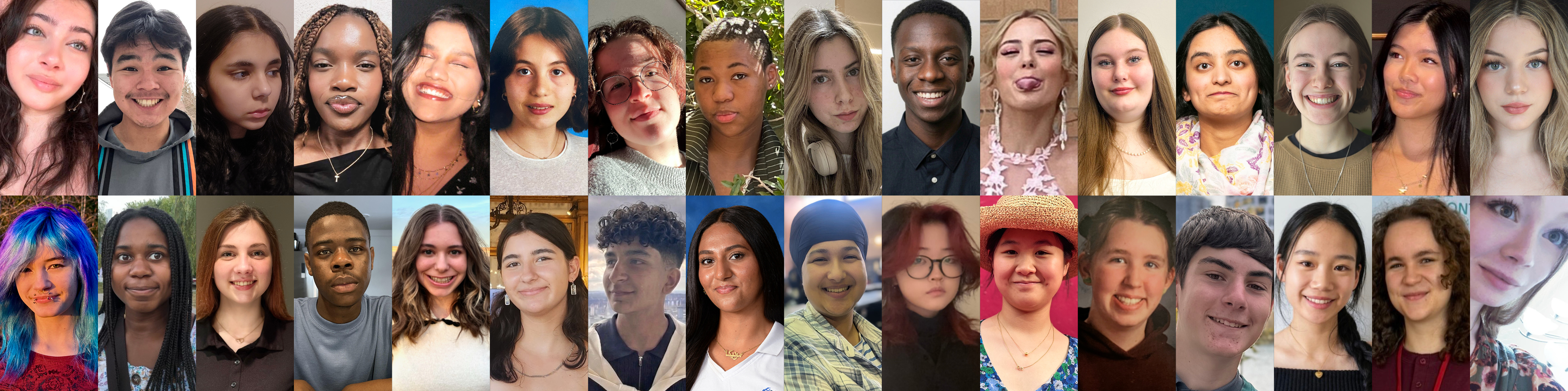 32 young Canadians