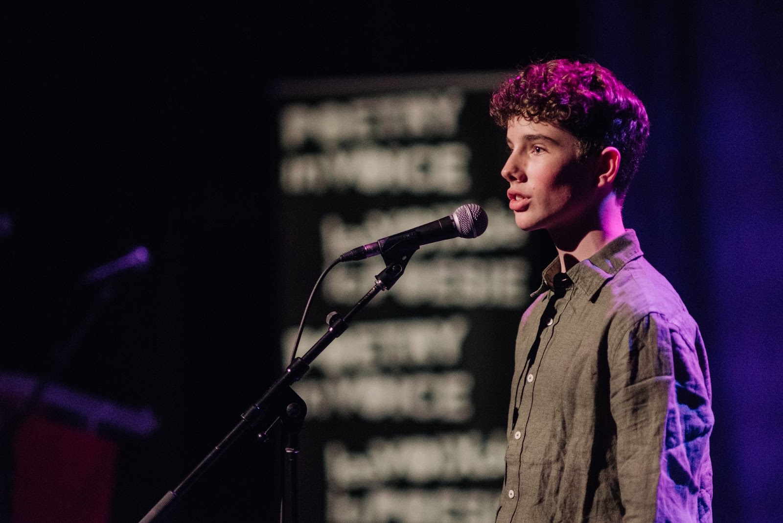 James Hoag (English Stream) from Prince of Wales Secondary School, Vancouver, BC.