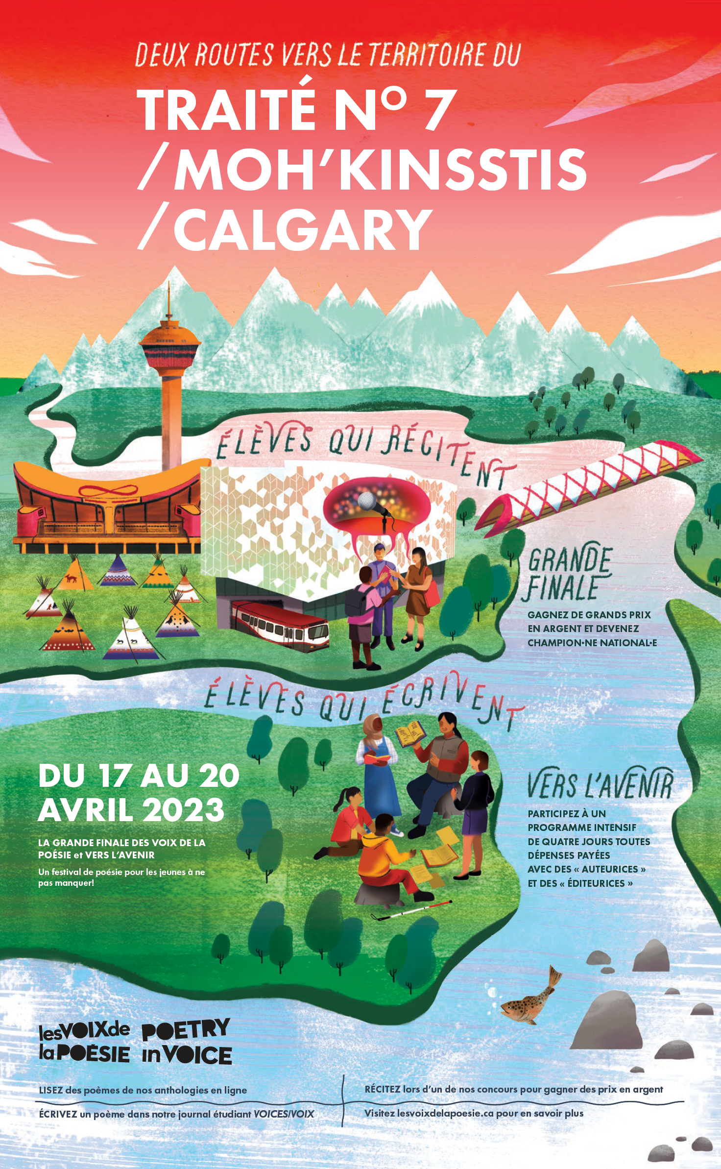 affiche promotionnelle de la Grande finale