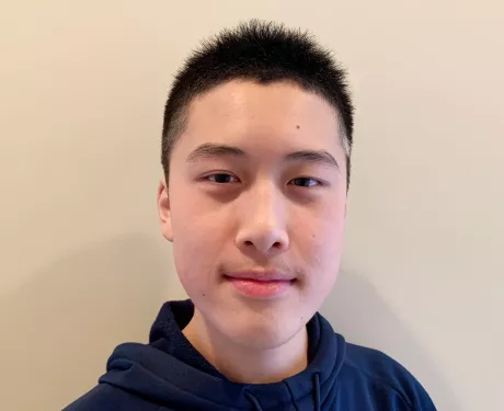 Head shot of a young man