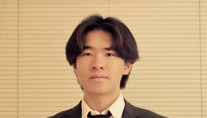 Head shot of a young man
