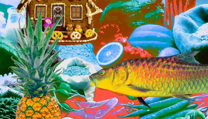an assortment of random images in a collage
